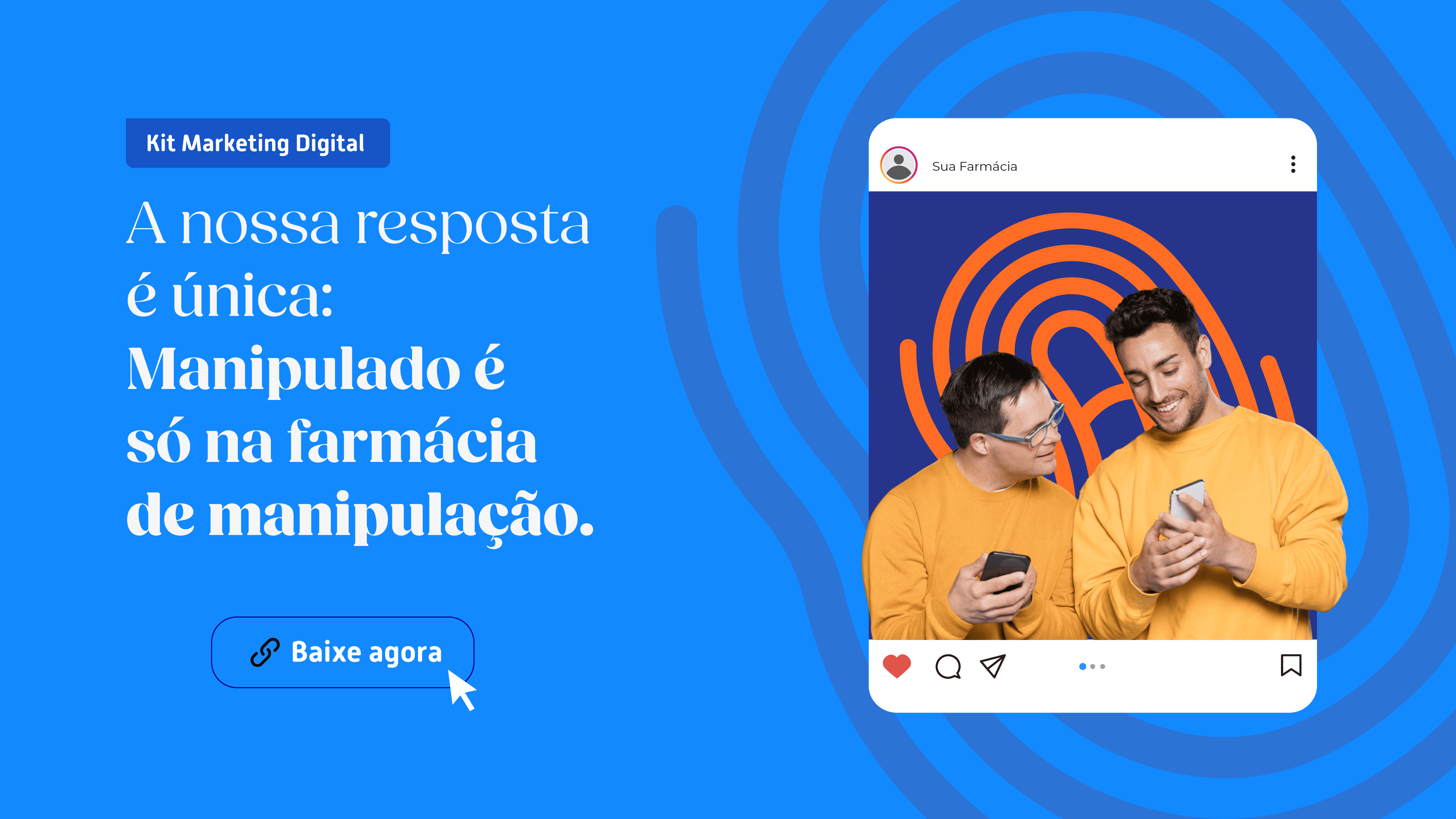 Kit Marketing Digital – Manipulado é só na farmácia de manipulação